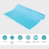 Wai Lana Yogi Mat by (Color: Pretty Sky) - 1/8 inch Thick, Non-slip, Stylish, Latex-Free, Lightweight, Optimum Comfort - 2 of 2