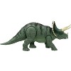 Jurassic World Reimagined Real Feel Triceratops Roaring Dinosaur Figure, 90s Inspired Toy - 4 of 4