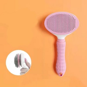 BABYYER Dog & Cat Brush, Skin-Friendly Upgraded Dog Brush for Shedding, Massaging, and Grooming – Perfect for Long & Short Coats - 1 of 4