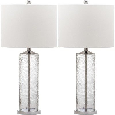 Grant Table Lamp (Set of 2) - Clear - Safavieh