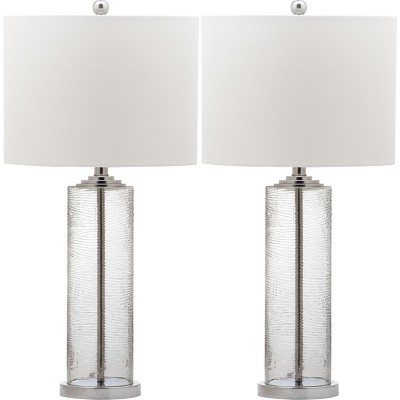 Grant Table Lamp (Set of 2) - Clear - Safavieh