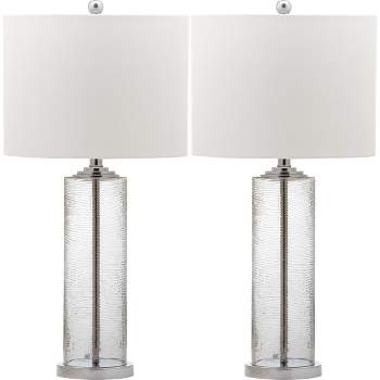 Grant Table Lamp (Set of 2) - Clear - Safavieh
