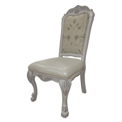 25.75" Dresden Dining Chair: Upholstered, Tufted Back, Composite Wood - Acme Furniture