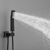 PAGED Shower Head Luxury Dual Shower Head with Self-cleaning Silicone Nozzle, Wall Mounted for Bathroom - 2 of 4