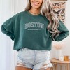 Simply Sage Market Women's  Garment Dyed Graphic Sweatshirt Embroidered Boston Massachusetts - 2 of 3