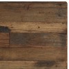 vidaXL Coffee Table Brown and Silver Solid Reclaimed Wood and Steel Medium - 4 of 4