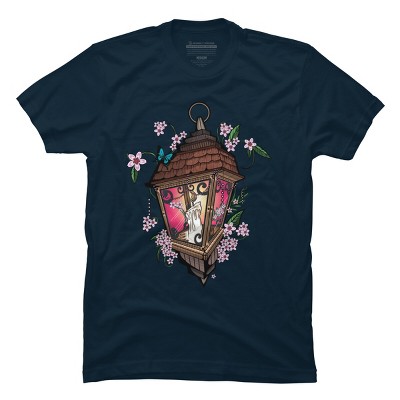 Men's Design By Humans Beautiful Lantern By Adamzworld T-Shirt