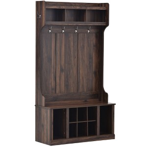 NicBex 70.80"H Modern Hall Tree with Storage for Living Room - 1 of 4