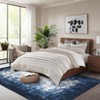 Abstract Machine Washable Rug with Rubber Backing for Living Room - 3 of 4