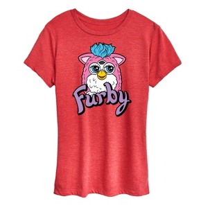 Women's - Furby - Furby With Logo Short Sleeve Graphic T-Shirt - 1 of 4