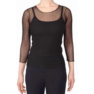 Women's DIVA MESH TEE TOP - porto - 1 of 2