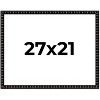 PosterPalooza | 27x21 Bamboo Picture Frame, UV Acrylic, 4 Finishes - Brown, Black, Gold, and Natural - 2 of 4