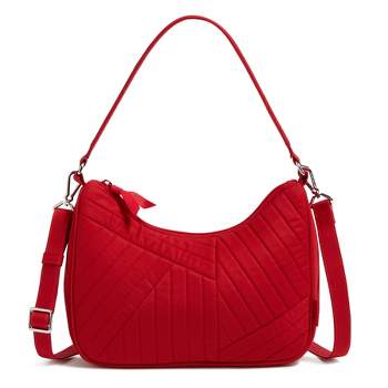 Cardinal Red backpack flip bag chain bucket backpack crossbody bag Shoulder  Bag Women's Backpack Fashion Bucket Bag