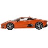 Jaguar C-X75 Orange Metallic 007 James Bond "Spectre" (2015) Movie Limited Edition 1/64 Diecast Model Car by Mini GT - 3 of 4
