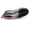 Ccilu Panto Pola Women High Top Ankle Boots Lace-up Rainboots - 3 of 4