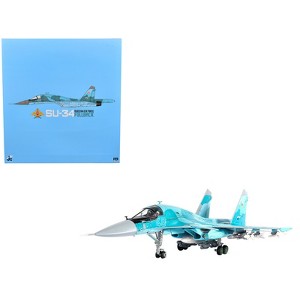 Sukhoi SU-34 Fullback Fighter Aircraft "Russian Air Force, Ramenskoye" (2011) 1/72 Diecast Model by JC Wings - 1 of 4