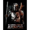 Men's Star Wars The Mandalorian Din Djarin Beskar Armor T-Shirt - 2 of 4