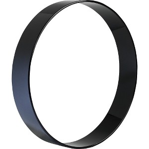 Sound Percussion Labs Extended Resonant Side Bass Drum Hoop 22 x 4 Piano Black - 1 of 4