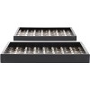 Ani Rectangle Tray Nested Set Of 2 - RDC5013 - Ivory/Brown - Safavieh - 2 of 4