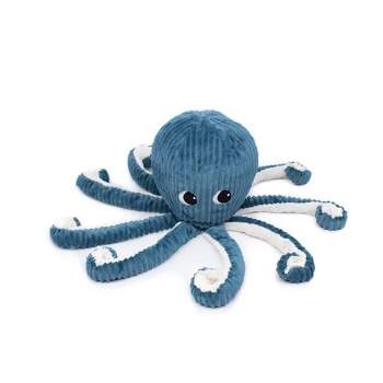 TriAction Toys Les Delingos Ptipotos Mom and Baby Octopus Plush | Blue