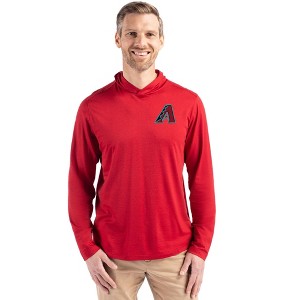 Arizona Diamondbacks Cutter & Buck Coastline Epic Comfort Recycled Mens Hooded Shirt - 1 of 1