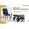PAGED Modern Dining Chairs Upholstered Dining Room Chairs Kitchen Chairs with Metal Legs for Dining Room, Kitchen - 4 of 4