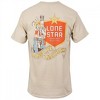 Mens Lone Star Beer Long Live Long Necks Front and Back Print T-Shirt - 3 of 4