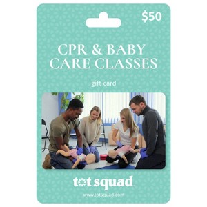 $50 CPR & Baby Care Classes Baby Registry Essentials Gift Card (Email Delivery) - 1 of 4