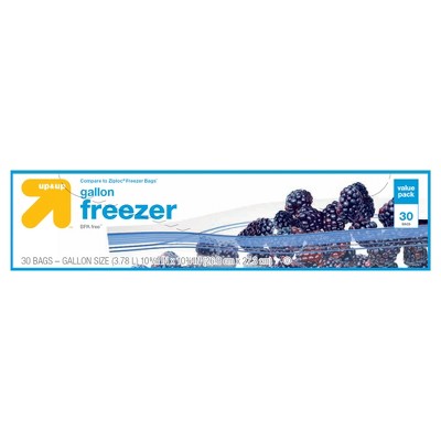 Gallon Freezer Storage Bags - 30ct - Up & Up™ : Target