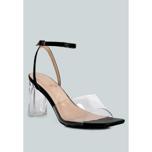 Twinkle Clear Block Heel Sandal - 1 of 4