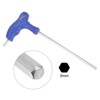 Unique Bargains CR-V Steel T-Handle Metric Dual End Hex Wrench - 3 of 4