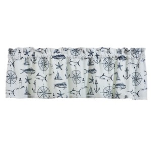 Split P Coastal Valances 60" x 14" - 1 of 3