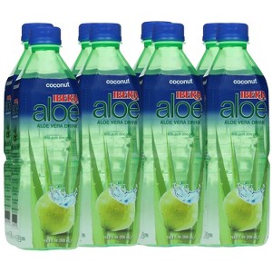 Iberia Aloe Vera Juice Drink, Coconut, 16.9 Fl Oz (Pack of 8) - 1 of 3