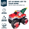 Joyfy 7 FT Long Christmas Inflatable Decoration, Santa Driving Truck with Christmas Tree Inflatable with LEDs for Xmas Party Outdoor Yard Decoration - 3 of 4