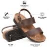 Aerothotic - Tori Casual Non-Slip Comfy Leather Platform Sandals - 2 of 4