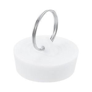Unique Bargains Bathroom Kitchen Laundry Rubber Hanging Ring Sink Bathtub Drain Stoppers - 1 of 4