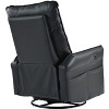 Sapphtopaz Leather Accent Chair Glider Rocking Recliner Chair Rocking Chair Modern Armchair Comfy Chair for Bedroom, Living Room - 3 of 4
