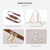 Travel Duffle Bag, Women's Personal Item Travel Bag with Shoe Compartment and Toiletry Bag - 2 of 4