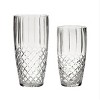 Slickblue Clear Modern Linear Crystal Vase - 2 Different Sizes - image 2 of 2