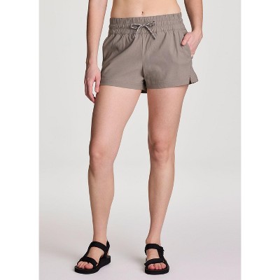 Avalanche Women's Quick Drying Hiking Short Stretch Twill Woven Walking Shorts with Zipper Pockets