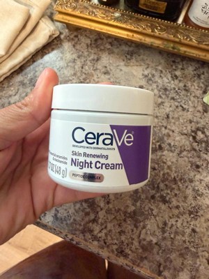 CeraVe Skin Renewing Night Cream Face Moisturizer - 1.7 fl oz