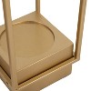 Kate and Laurel Brandt Candle Holder Set, 2 piece, Gold - 2 of 4