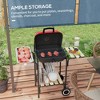 CAVINAS Grills Outdoor Cooking Charcoal Small Charcoal Grill Flat Grills Outdoor Cooking for Outdoor Camping - 2 of 4