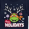 Men's - Teenage Mutant Ninja Turtles - Happy Holidays Short Sleeve Graphic T-Shirt - 2 of 4