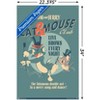 Trends International Tom And Jerry - Cat And Mouse Club Unframed Wall Poster Prints - 3 of 4