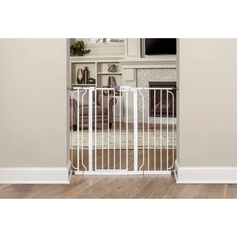 Regalo Extra Tall Wide Span Metal Walk Through Baby Gate, 4 of 5