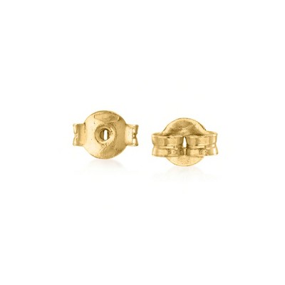 Ross-Simons Italian 14kt Yellow Gold Medium 5mm Earring Backings