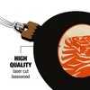 East Central University Secondary Logo Wood Christmas Tree Holiday Ornament - 3 of 4