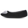 Floopi Women'ss Sarah Faux Suede Ballerina Slipper - image 3 of 4