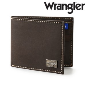 Wrangler Men's Bifold Wallet Genuine Leather, Casual Everyday Purse, Gift for Him - 1 of 4